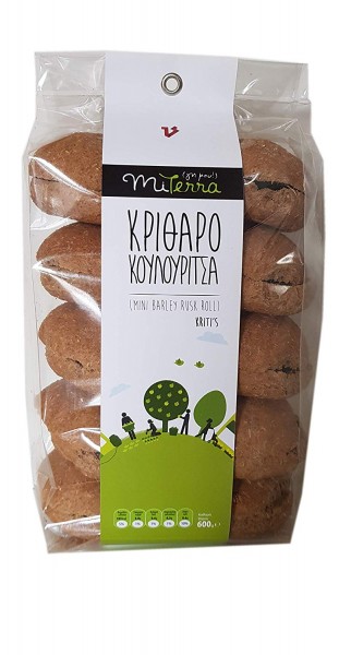 "Miterra" Cretan runder Gerstenzwieback traditional , 600 g