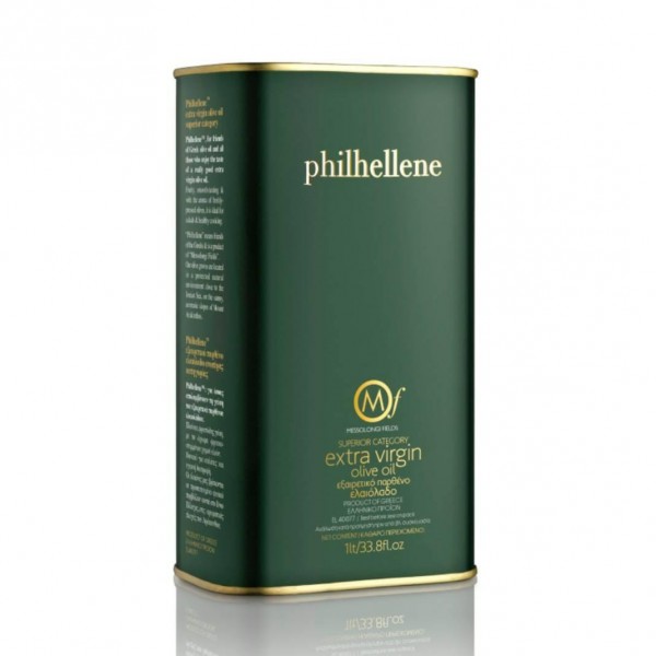 Messolongi Philhellene Premium Olivenöl Koutsourelia/Koroneiki, 1 Liter