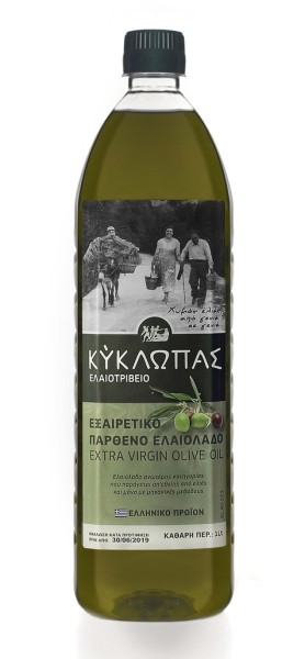 Kyklopas Extra Natives Olivenöl Cooking Ernte 23/24, 1 Liter PET